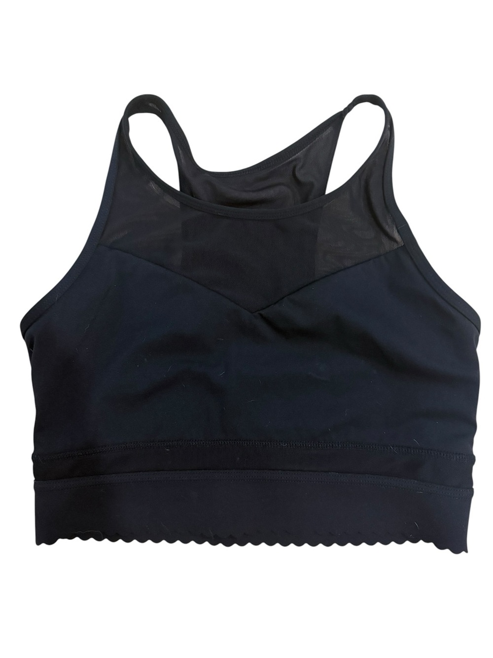 Zyia Star Mesh Bra black Size Small